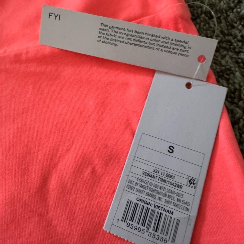 Wild Fable |  Women's High-Rise Shorts | Vibrant Pink Color | Size S - Picture 4 of 6